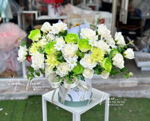 Giỏ hoa 20 11 - Lẵng Hoa tặng thầy cô 20 113