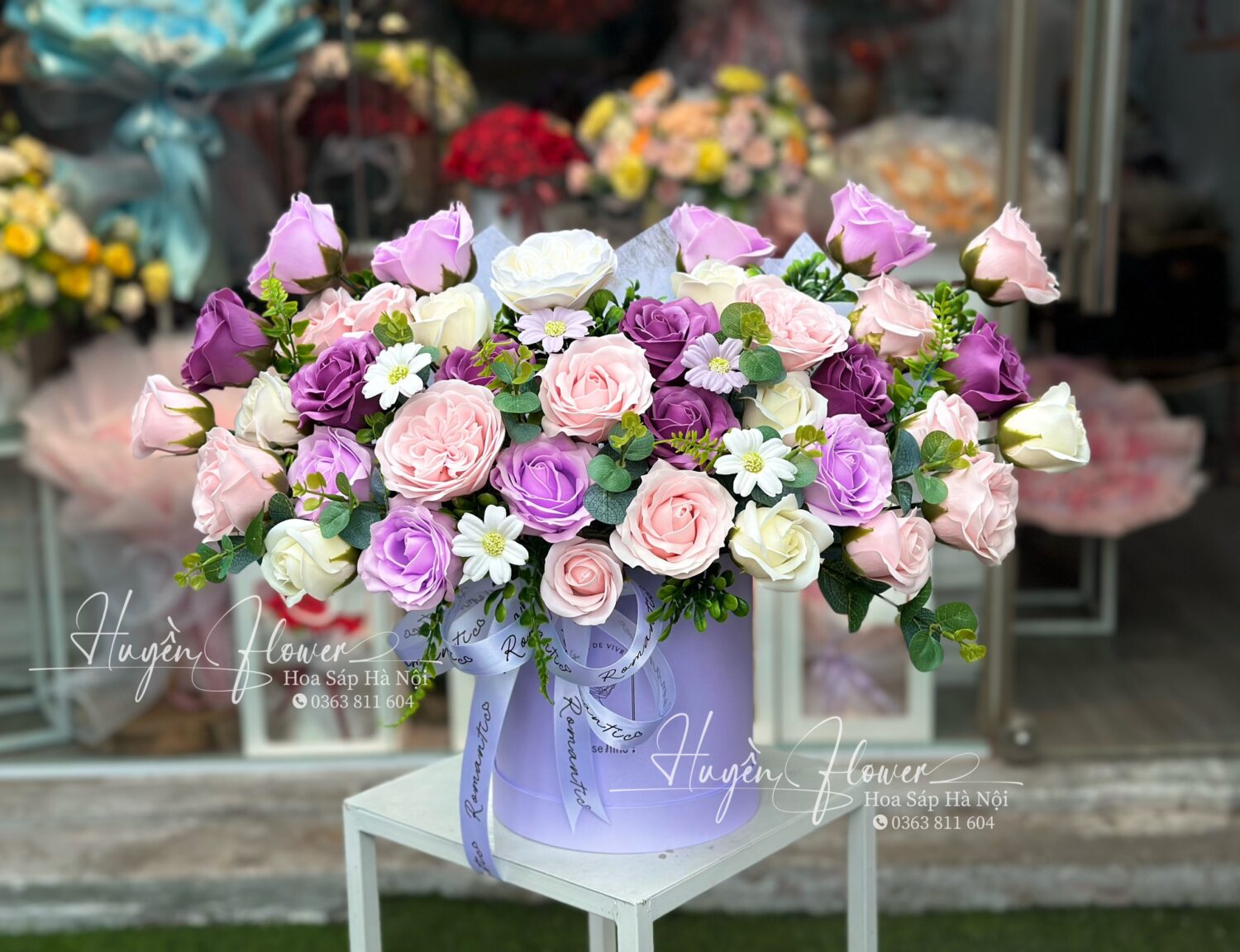 Giỏ hoa 20 11 - Lẵng Hoa tặng thầy cô 20 114