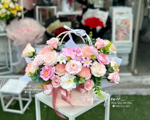 Giỏ hoa 20 11 - Lẵng Hoa tặng thầy cô 20 117