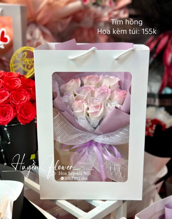 Bó Hoa Sáp 10 bông - Hoa Sinh Nhật 114