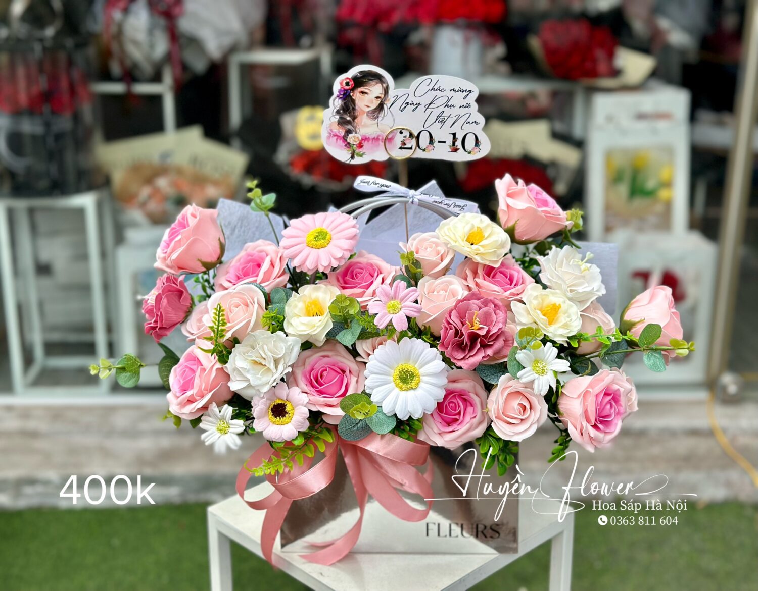 Giỏ Hoa 20 11 - Hoa 20 11 - Hoa tặng Thầy Cô112