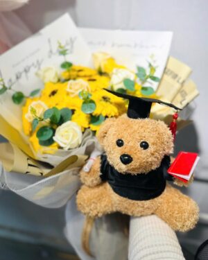 Gấu bông tốt nghiệp - Hoa tốt nghiệp11