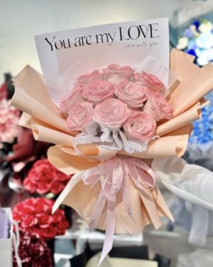 Bó hoa nhũ kim tuyến