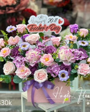 Giỏ Hoa Sáp 20:11 Giỏ Hoa 20 1114