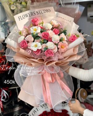 Bản sao Hoa Sinh nhật - Bó Hoa Sáp tròn11