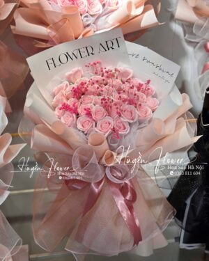 Hoa Sinh nhật - Bó Hoa Sáp tròn19