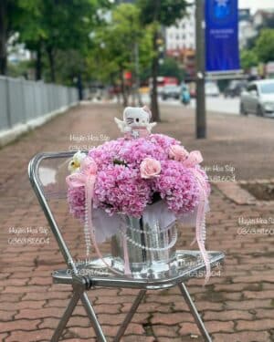 Hộp hoa cẩm tú cầu15