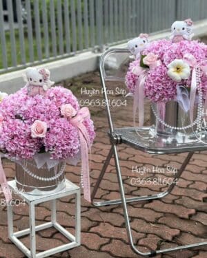 Hộp hoa cẩm tú cầu18