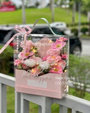 Vali Hoa Sáp - Hộp hoa sáp11