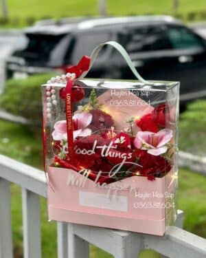 Vali Hoa Sáp - Hộp hoa sáp15