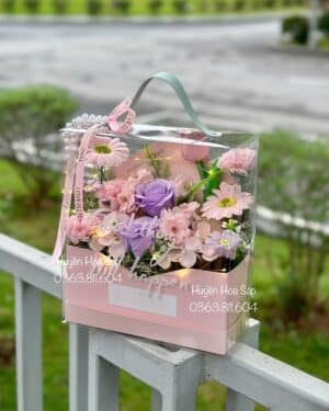 Vali Hoa Sáp - Hộp hoa sáp17