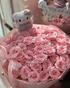 Bó Hoa hồng Sáp - Hoa Sinh Nhật12