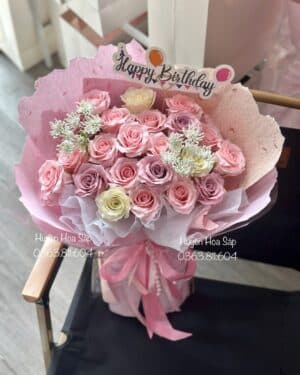 Bó Hoa hồng Sáp - Hoa Sinh Nhật19