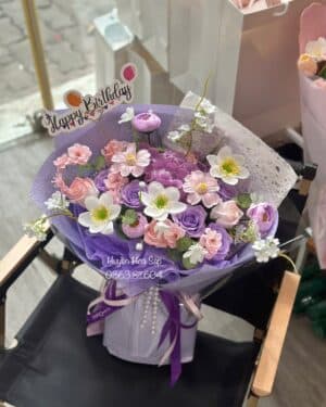 Bó Hoa hồng Sáp - Hoa Sinh Nhật25