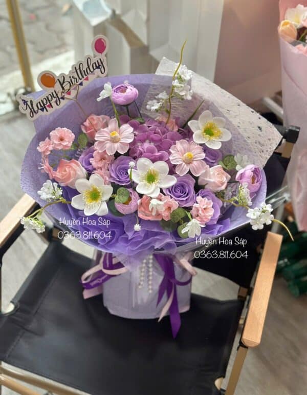 Bó Hoa hồng Sáp - Hoa Sinh Nhật26