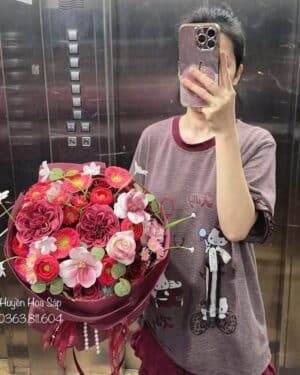 Bó hoa sáp - Hoa sinh nhật136