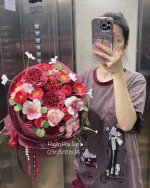 Bó hoa sáp - Hoa sinh nhật137